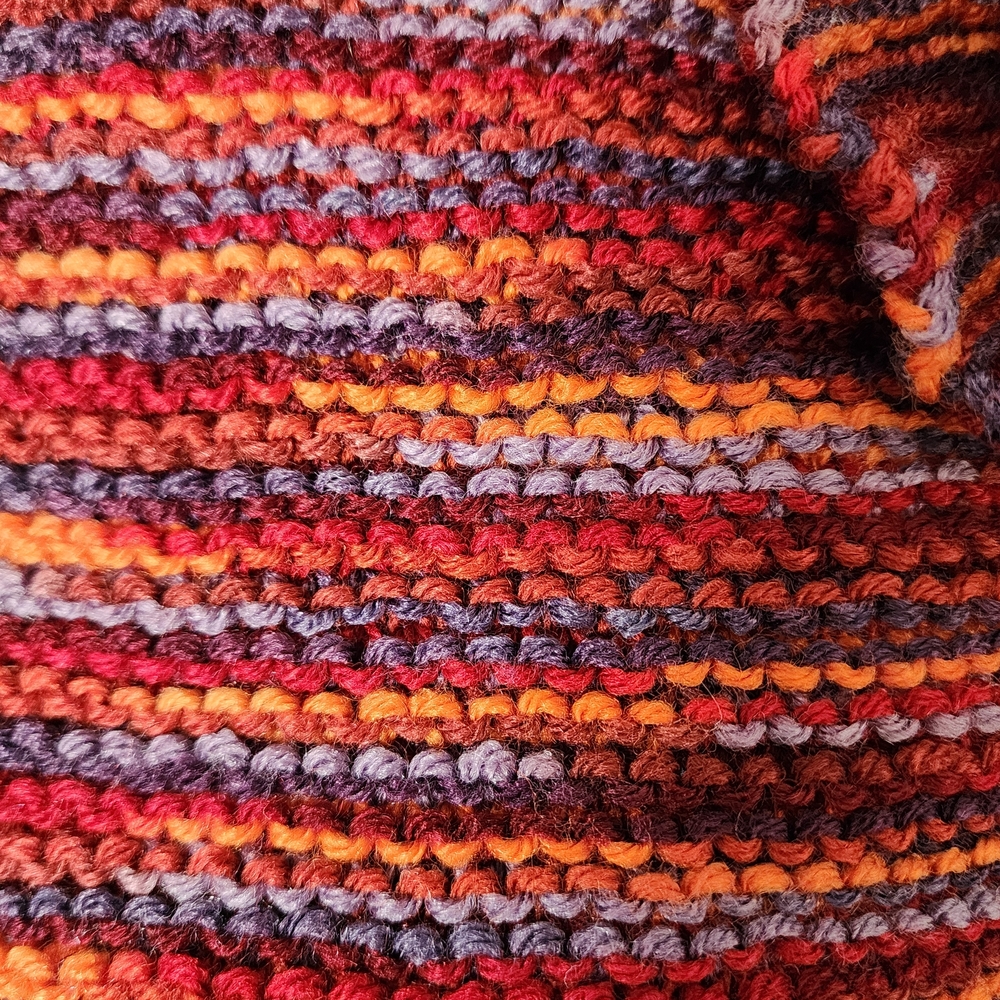 Multicolor Knit Scarf - Picture 7 of 9